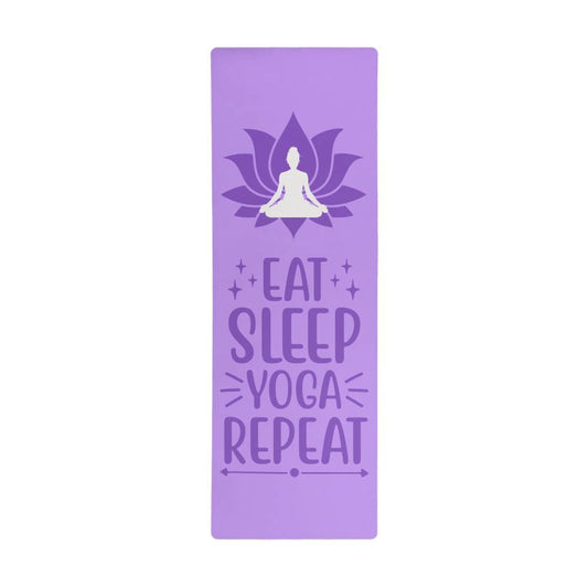 Eat Sleep Yoga Repeat Yoga Mat